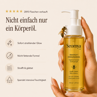 KÖNIGINNENÖL - Körperöl mit Bienengift