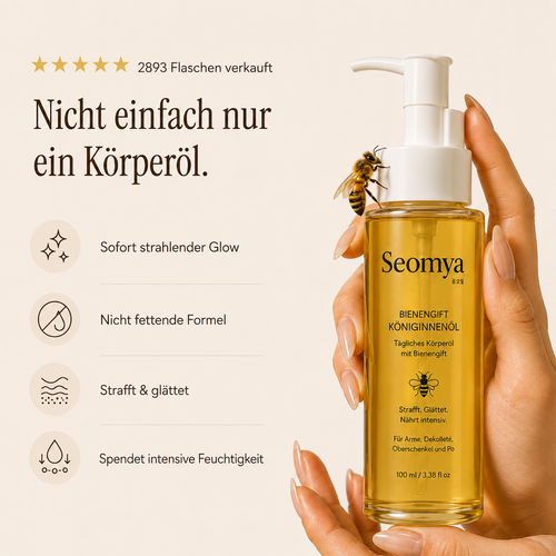 KÖNIGINNENÖL - Körperöl mit Bienengift
